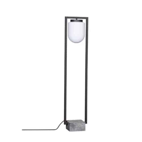 Stanley golvlampa sandsvart