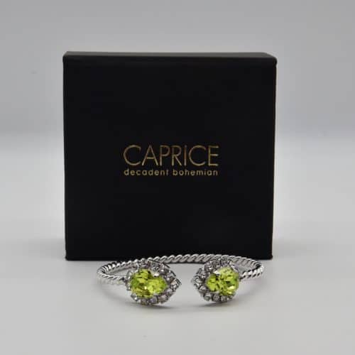 Classic II Armband Silver Ljusgrön