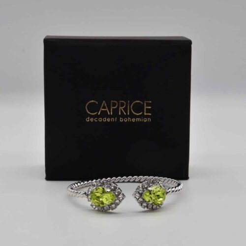 Classic II Armband Silver Ljusgrön