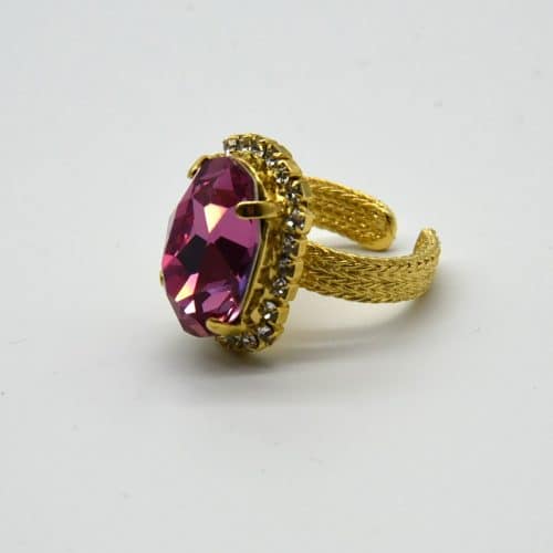 Kelly II Ring Gold Rose