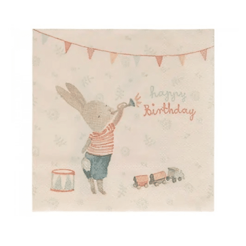 Maileg Servetter Grattis på födelsedagen