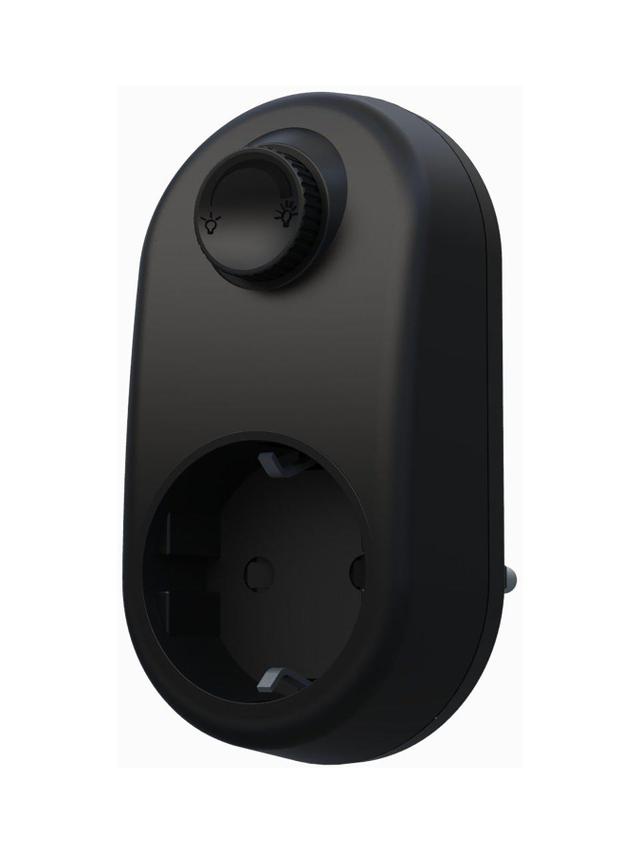 PR Home Dimmer Plug-in Mood 10 cm Svart