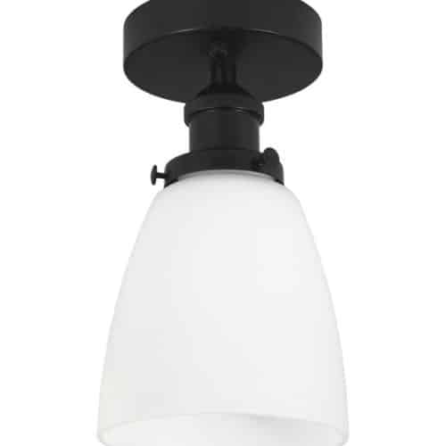 PR Home Taklampa Kappa Svart Opal 14 cm
