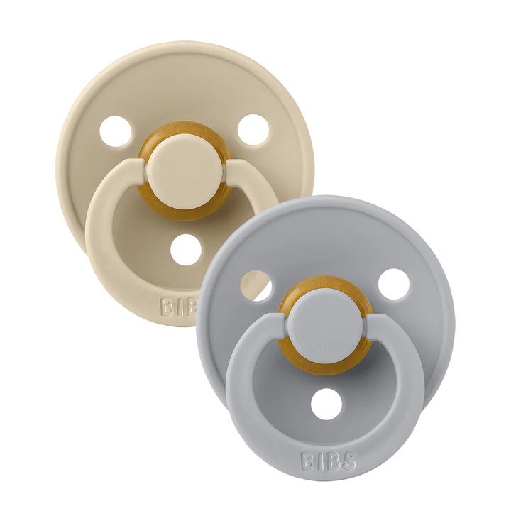 BIBS – Latexnapp 2-Pack Anatomisk Vanilla/Cloud