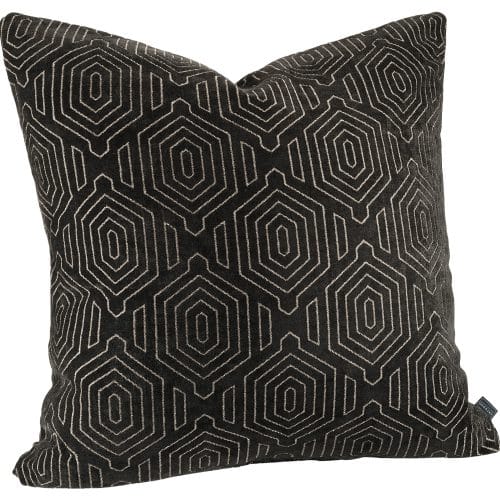 Artwood kuddfodral Laurel ethnic mörk brun 50x50