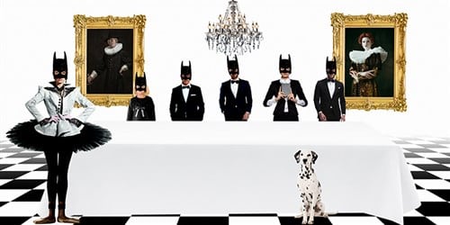 Cobra Art Tavla Waiting For Dinner Plexiglas - 200x100