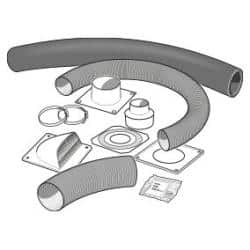 Contura Uteluftsanslutning