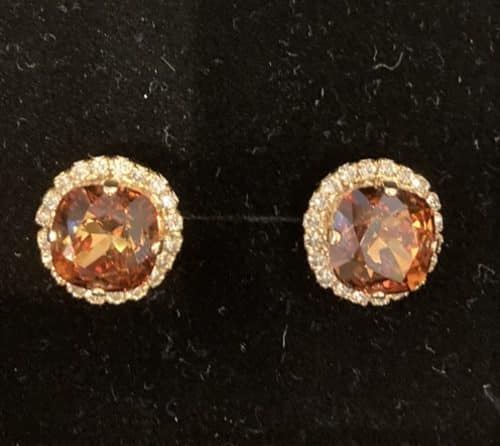 Caprice Renaissance örhänge guld brun