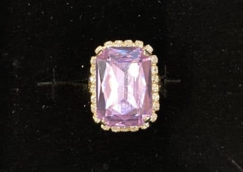 Caprice Diana 2 ring guld lila