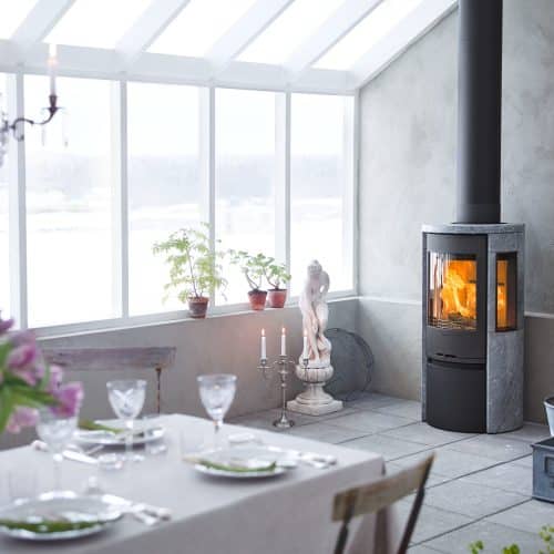 Contura 556T Style Täljsten, gjutjärnslucka svart