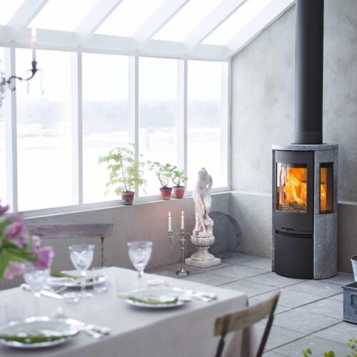 Contura 556T Style Täljsten, gjutjärnslucka svart