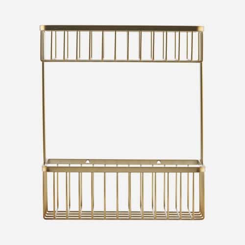 House Doctor Korg Bath Double Borstad Mässing