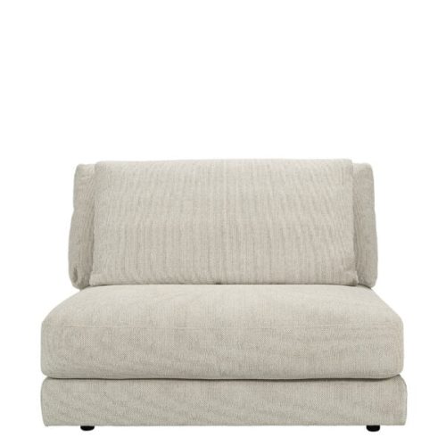 Artwood mittdel 1-Sits RENO Haze cream