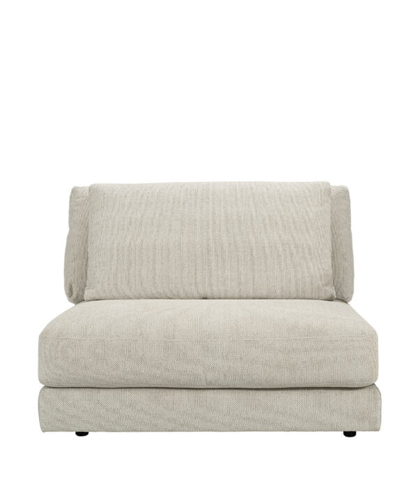 Artwood mittdel 1-Sits RENO Haze cream