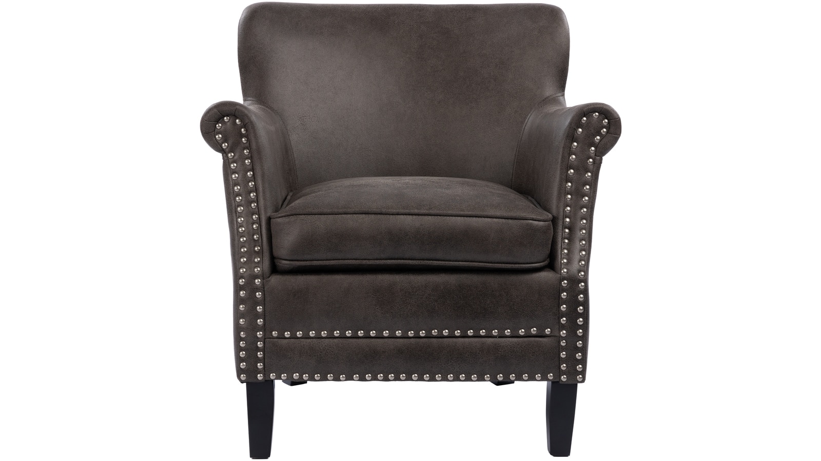 NFG Fåtölj Baron Vintage Grå/Brun