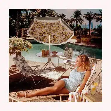 Cobra art Tavla Memories of Miami med vit ram