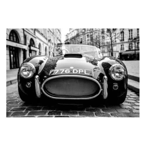 Cobra Art Tavla Sexy Classic Cabrio Plexiglas