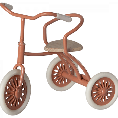 Maileg Trehjuling Mus Korall