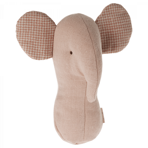 Maileg Vaggvisevänner Elefant Skallra Rosa