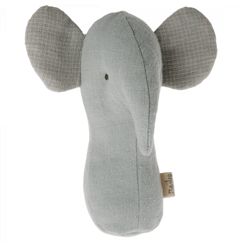 Maileg Vaggvisevänner Elefant Skallra Ljusblå