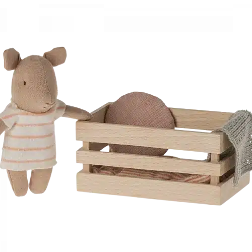 Maileg Babygris i Låda Flicka