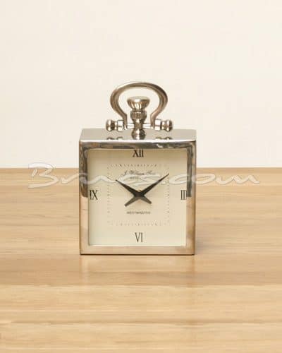 Brucs Bordsklocka Aluminium 16cm