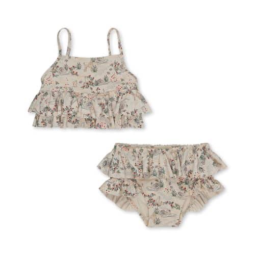 Konges Slöjd Manuca Bikini Med Volang Mizumi - Konges slojd, 5-6år