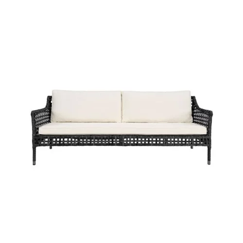 Artwood - Santa Monica Utomhussoffa 3-sits Svart