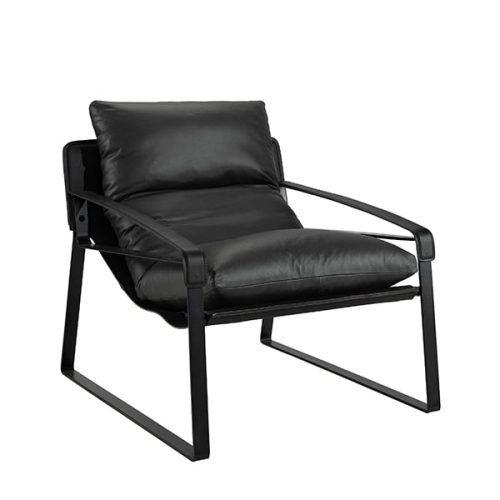 Artwood Skinnfåtölj Hillsdale Titanic Antracit