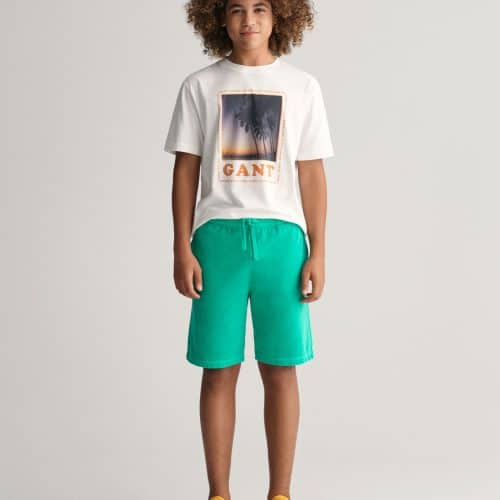Gant Sweatshorts Teens Sunfaded - Deep pool 134/140