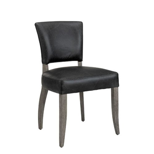 Artwood Matstol Maggie Svart skinn