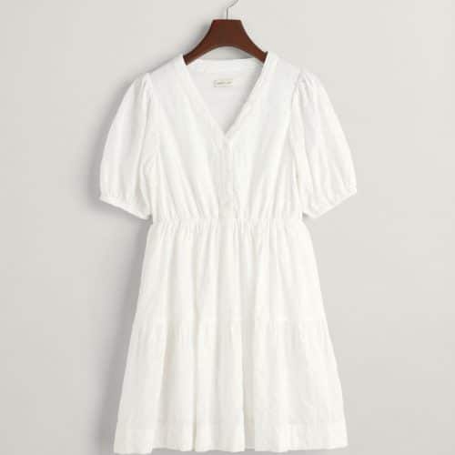 Gant Teen Girls Klänning Med Broderie Anglaise