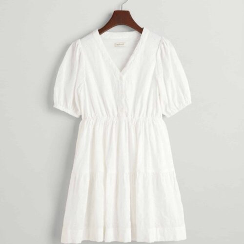 Gant Teen Girls Klänning Med Broderie Anglaise