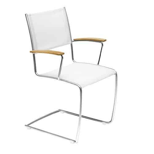 Hillerstorp Spring Karmstol Vit Textil