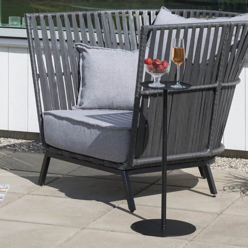 Hillerstorp Jet Set Mini Bord Ø23 Svart