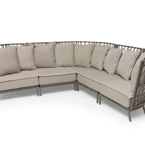 Hillerstorp Jet Set Hörnsoffa Beige