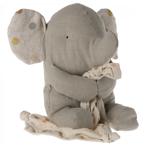 Maileg Lullaby friends, elefant - grå
