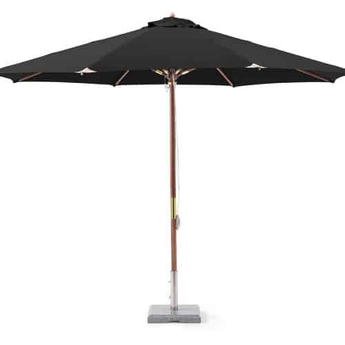 Hillerstorp Lyxparasoll trä 335cm