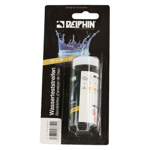 Delphin Teststickor (pH, klor, brom, alkalinitet)
