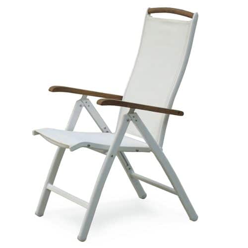 Hillerstorp Nydala Positionsfåtölj Vit