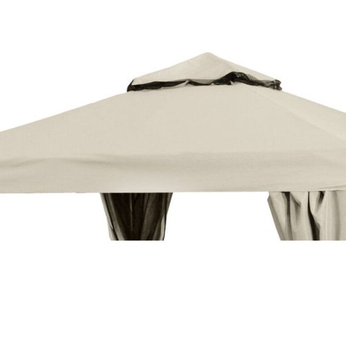 Hillerstorp Paviljong Göteborg Mörkbeige 300X300cm
