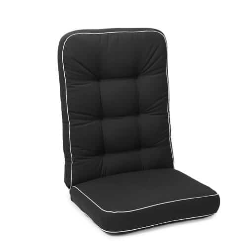 Hillerstorp Texas dyna hög 56x127x11 cm, navy med vit keder polyester