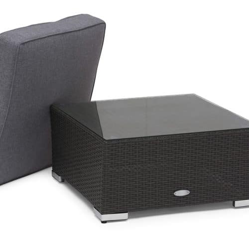 Hillerstorp Madison Divan/Bord Mörkgrå