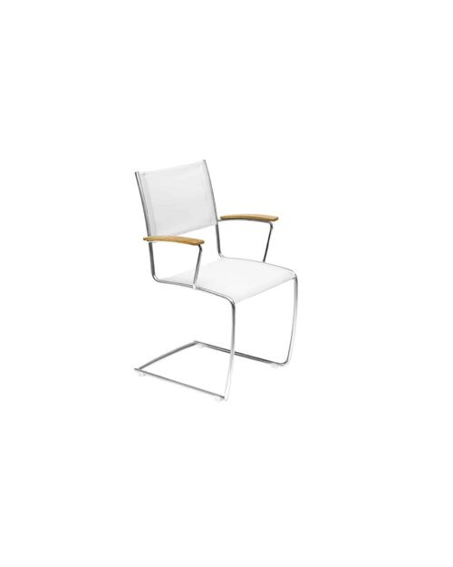 Hillerstorp Spring Karmstol Vit Textil