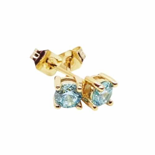 Pipol´s Beloved Örhänge Mini Aquamarine