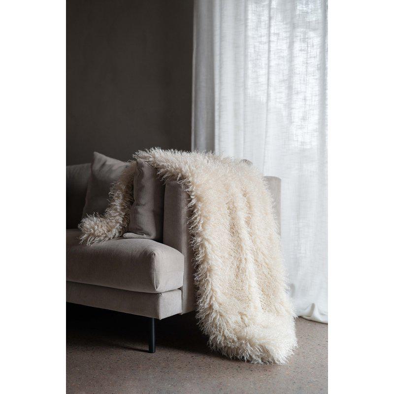 Curly Pläd Offwhite - Bild 2