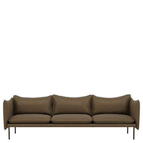 Fogia Tiki Soffa 3-sits - Vintage Tabacco Läder