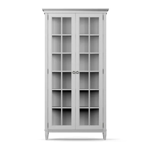 Englesson Stockholm Vitrinskåp 2 Dörrar Whitewash