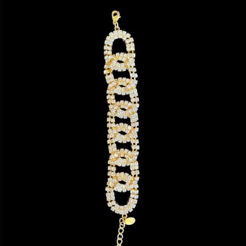 Caprice Decadent Armband Glam Chain Jr Guld Klar