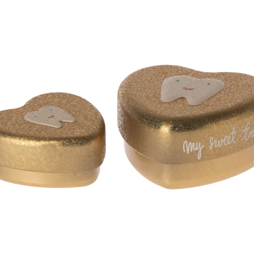 Maileg Tandbox 2-pack Guld